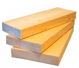 Доска сухая строганная 50х250х6000 (45х240х6000)